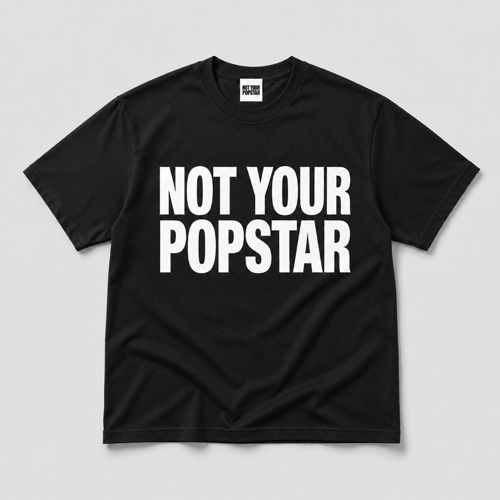 NOT YOUR POPSTAR (black)