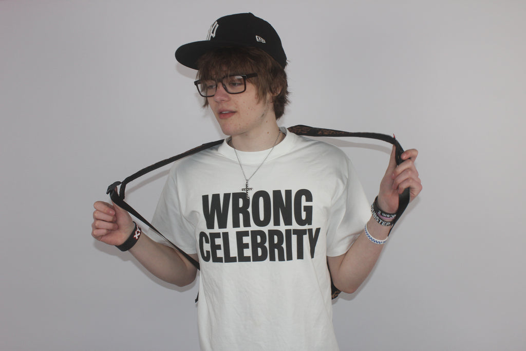 WRONG CELEBRITY (white)